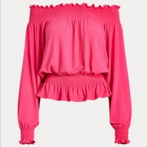 Ralph Lauren off the shoulder top
